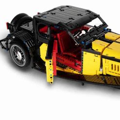 Mould King 13080 Bugatti T50 Vintage Race Car Technic Building Blocks Bricks Kids Toy 5