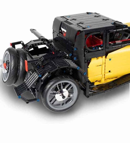 Mould King 13080 Bugatti T50 Vintage Race Car Technic Building Blocks Bricks Kids Toy 6