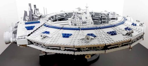 Mould King 21008 Star Wars Lucerhulk Droid Control battle Space ship UCS Building Blocks Kids Toy 4