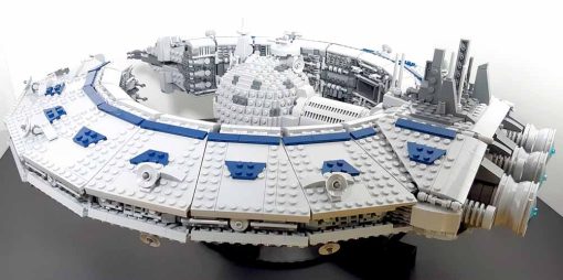 Mould King 21008 Star Wars Lucerhulk Droid Control battle Space ship UCS Building Blocks Kids Toy 5
