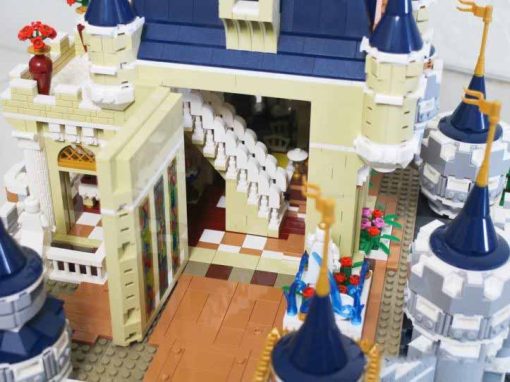 Mould King Disney Castle 13132 Princess Ideas Creator Expert Series Modular Building Blocks Bricks Kids Toy 3
