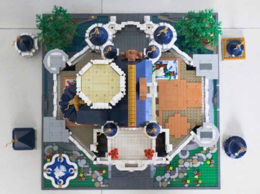Mould King Disney Castle 13132 Princess Ideas Creator Expert Series Modular Building Blocks Bricks Kids Toy 6