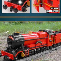 Mould King Hogwarts Express Train YX 12010 Magic Motor Building Blocks Bricks Kids Toy Gift 4