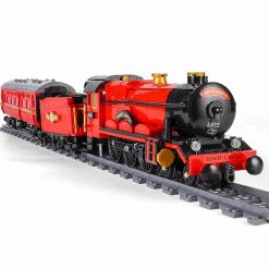 Mould King Hogwarts Express Train YX 12010 Magic Motor Building Blocks Bricks Kids Toy Gift 5
