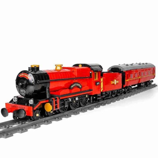 Mould King Hogwarts Express Train YX 12010 Magic Motor Building Blocks Bricks Kids Toy Gift 8