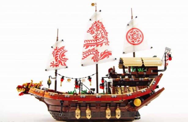 Ninjago Movie 70618 Destiny's Bounty Ship Masters Of Spinjitzu 2455Pcs ...