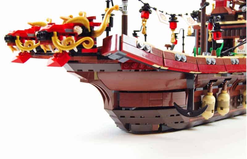 Bausteine Sets 06057 Ninjago Movie Destiny's Kopfgeldschiff Boot Modell DE 