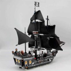 Pirates of the Caribbean Black Pearl 4184 lepin 16006 Captain Jack Sparrow Pirate Ship Building Blocks Bricks Kids Toy 2