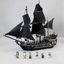 Pirates of the Caribbean Black Pearl 4184 lepin 16006 Captain Jack Sparrow Pirate Ship Building Blocks Bricks Kids Toy 3