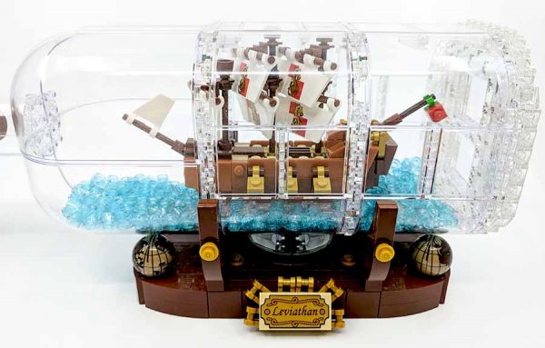 Pirates Of The Caribbean Leviathan Ship In Bottle 21313 Pirate Ship ...