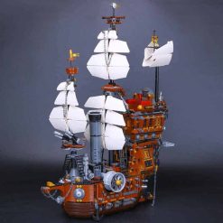 Pirates of the Caribbean MetalBeards Sea Cow 70810 lepin 16002 Pirate Ship Building Blocks Kids Toy 5