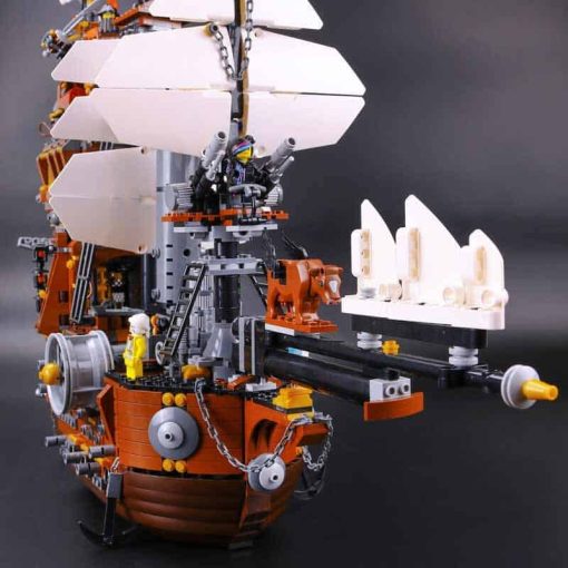 Pirates of the Caribbean MetalBeards Sea Cow 70810 lepin 16002 Pirate Ship Building Blocks Kids Toy 6