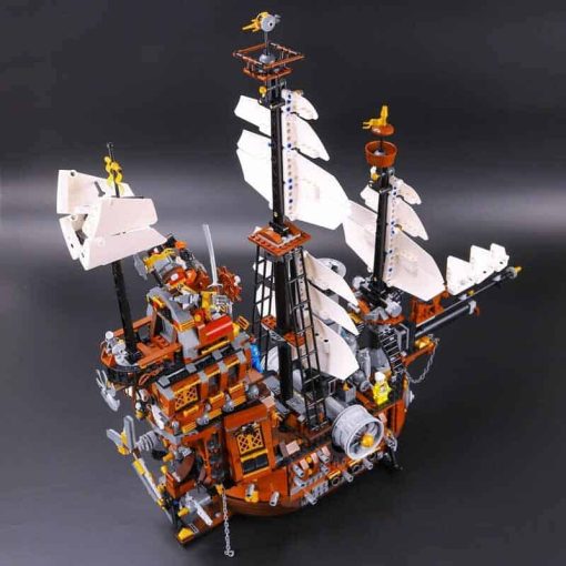 Pirates of the Caribbean MetalBeards Sea Cow 70810 lepin 16002 Pirate Ship Building Blocks KidsToy 4