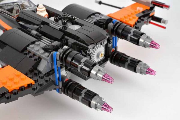 Star Wars Force Awakens Poes X Wing Fighter 75102 lepin 05004 king 81006Space Ship Building Blocks Kids Toy 3