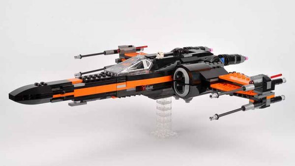 Star Wars Force Awakens Poes X Wing Fighter 75102 lepin 05004 king 81006Space Ship Building Blocks Kids Toy 5