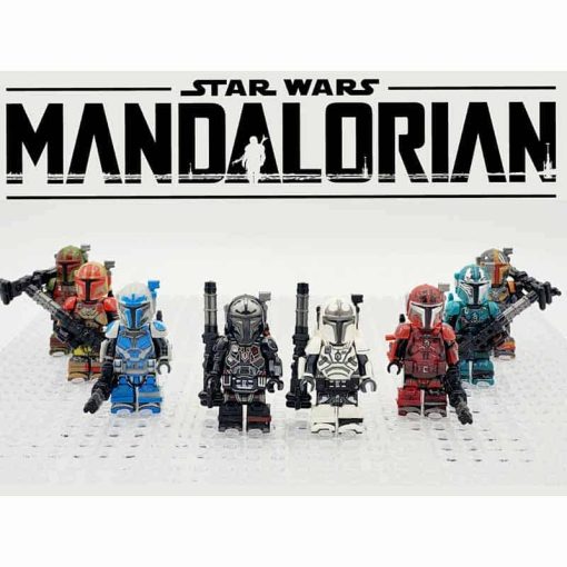 Star Wars WM Heavy Mandalorian Army Minifigures Kids Toy Gift
