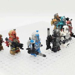 Star Wars Heavy Mandalorian Minifigures Army Collection Kids Toy Gift Free Shipping 4