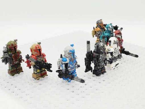 Star Wars Heavy Mandalorian Minifigures Army Collection Kids Toy Gift Free Shipping 4