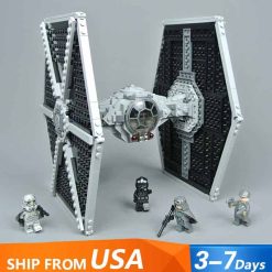 Star Wars Mandalorian TIE Fighter 75211 King 10900 Space ship building blocks Kids Toys