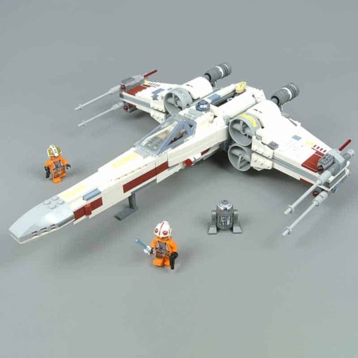Star Wars Mandalorian Luke Skywalker's X wing T 65B 75218 Building Blocks Kids Toy