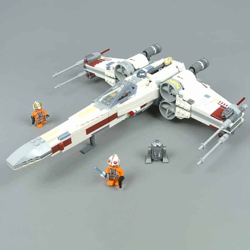 Star Wars Building Blocks Modell Bausteine X-Wing Starfighter Spielzeug Junge * 