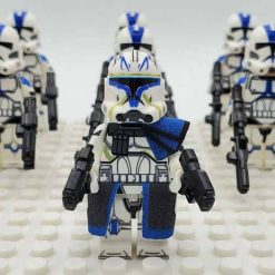Star Wars Mandalorian 501 Squadron Minifigures Commander Rex Jesse Echo Army Kids Toy 4