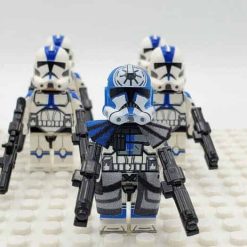 Star Wars Mandalorian 501 Squadron Minifigures Commander Rex Jesse Echo Army Kids Toy 5