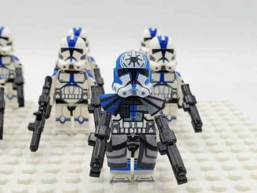 Star Wars Mandalorian 501 Squadron Minifigures Commander Rex Jesse Echo Army Kids Toy 5