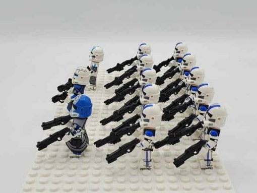 Star Wars Mandalorian 501 Squadron Minifigures Commander Rex Jesse Echo Army Kids Toy 6