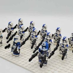 Star Wars Mandalorian 501 Squadron Minifigures Commander Rex Jesse Echo Army Kids Toy 7