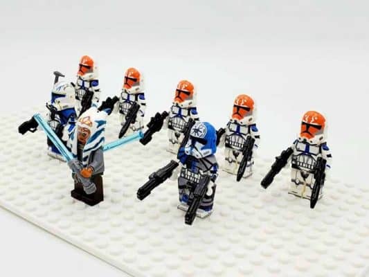 Star Wars Mandalorian Ahsoka Tano 332 Clone Trooper Army 23 Minifigures ...