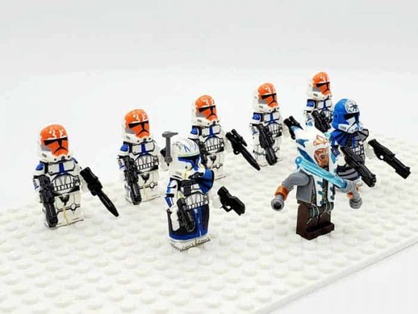 Star Wars Mandalorian Ahsoka Tano 332 Clone Trooper Army 23 Minifigures ...