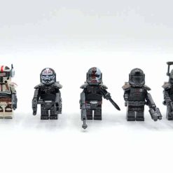 Star Wars Mandalorian Bad Batch Clone Force 99 Squad Minifigures army Kids Toy 3