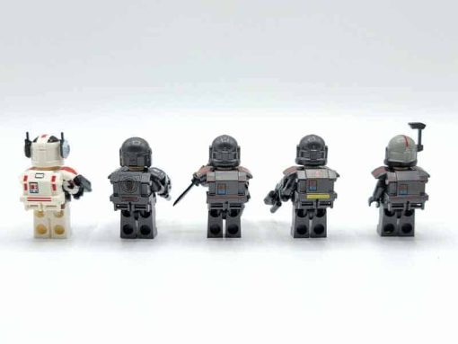 Star Wars Mandalorian Bad Batch Clone Force 99 Squad Minifigures army Kids Toy 4