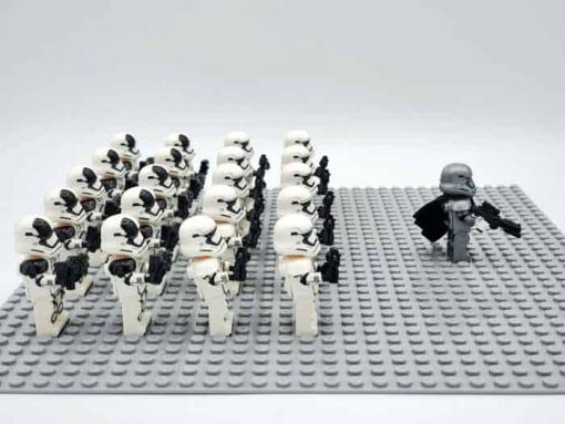 Star Wars Mandalorian Captain Phasma Stormtroopers Army Minifigures Kids Toy 3
