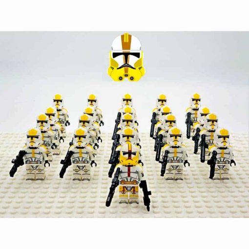 LEGO Star Wars Mandalorian Minifigures Commander Bly 327 Clone Trooper Army Kids toy