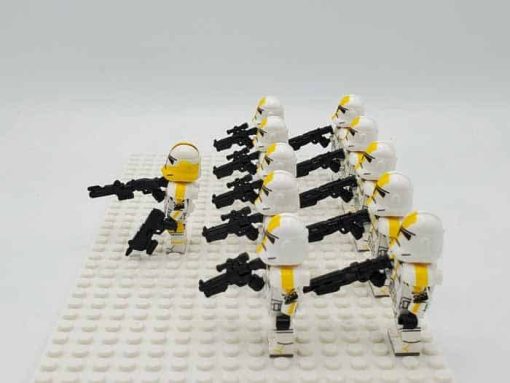 Star Wars Mandalorian Commander Bly 327 Clone Trooper Army Minifigures Collection Kids Toys 8