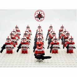 Star Wars Coruscant Guards Commander Fox Minifigures Kids Toy
