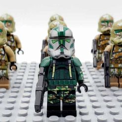 Star Wars Mandalorian Commander Gree Kashyyyk Clone Troopers Army Minifigures Kids