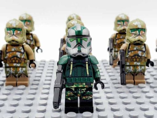 Star Wars Mandalorian Commander Gree Kashyyyk Clone Troopers Army Minifigures Kids