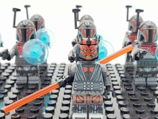 Star Wars Mandalorian Darth Maul Shadow Collective Minifigures Army Kids Toy Gift 5