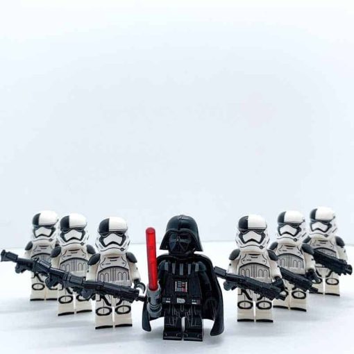 Star Wars Mandalorian Darth Vader First Order Armored Executioner Troopers Minifigures Army Kids Toy 3