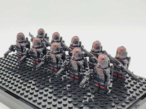 Star Wars Mandalorian Darth Vader Inferno Troopers Minifigures Army Doll Kids Toy 6