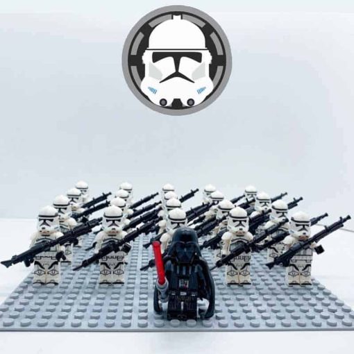 Koruit Star Wars Mandalorian Darth Vader Phase 2 Stormtrooper Minifigures Army Kids Toy