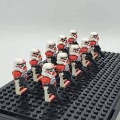 Star Wars Mandalorian Darth Vader Shock Trooper Minifigures Army Collection Kids Toy 3