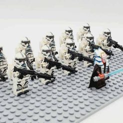 Star Wars Mandalorian Jedi Shaak Ti Kamino Army Minifigures Kids Toy gift 3