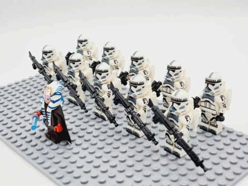 Star Wars Mandalorian Jedi Shaak Ti Kamino Army Minifigures Kids Toy gift 4