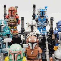 Star Wars Mandalorian Minifigures MEGA Army Collection Kids Toys Gift Free Shipping 2