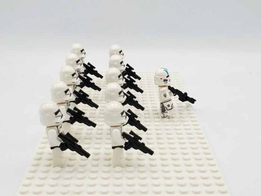 Star Wars Mandalorian Phase 2 Clone Troopers Commander Echo 21 Minifigures Army Kids Toys Gift 2