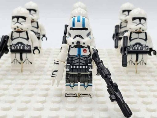 Star Wars Mandalorian Phase 2 Clone Troopers Commander Echo 21 Minifigures Army Kids Toys Gift 3